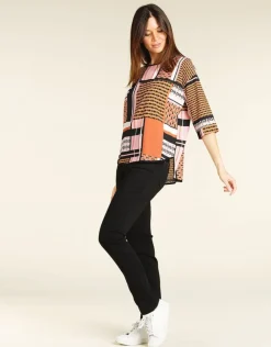 Christine Laure Chemisiers & Blouses|Hauts*Blouse rayée rose