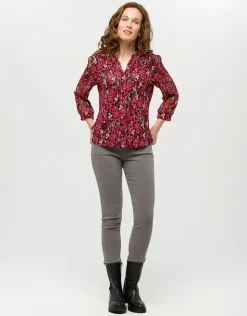 Christine Laure Chemisiers & Blouses|Hauts*Blouse rose imprimée