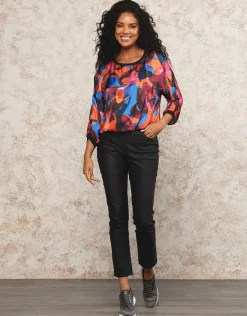 Christine Laure Chemisiers & Blouses|Hauts*Blouse satin imprimé