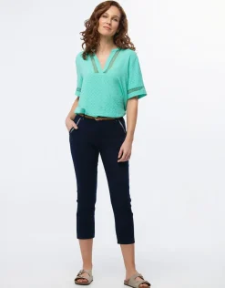 Christine Laure Chemisiers & Blouses|Hauts*Blouse vert menthe