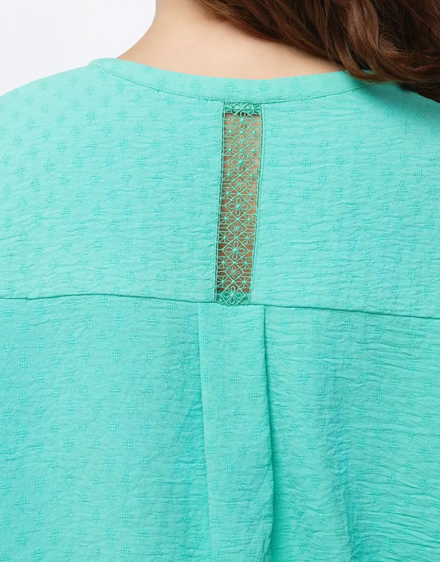 Christine Laure Chemisiers & Blouses|Hauts*Blouse vert menthe