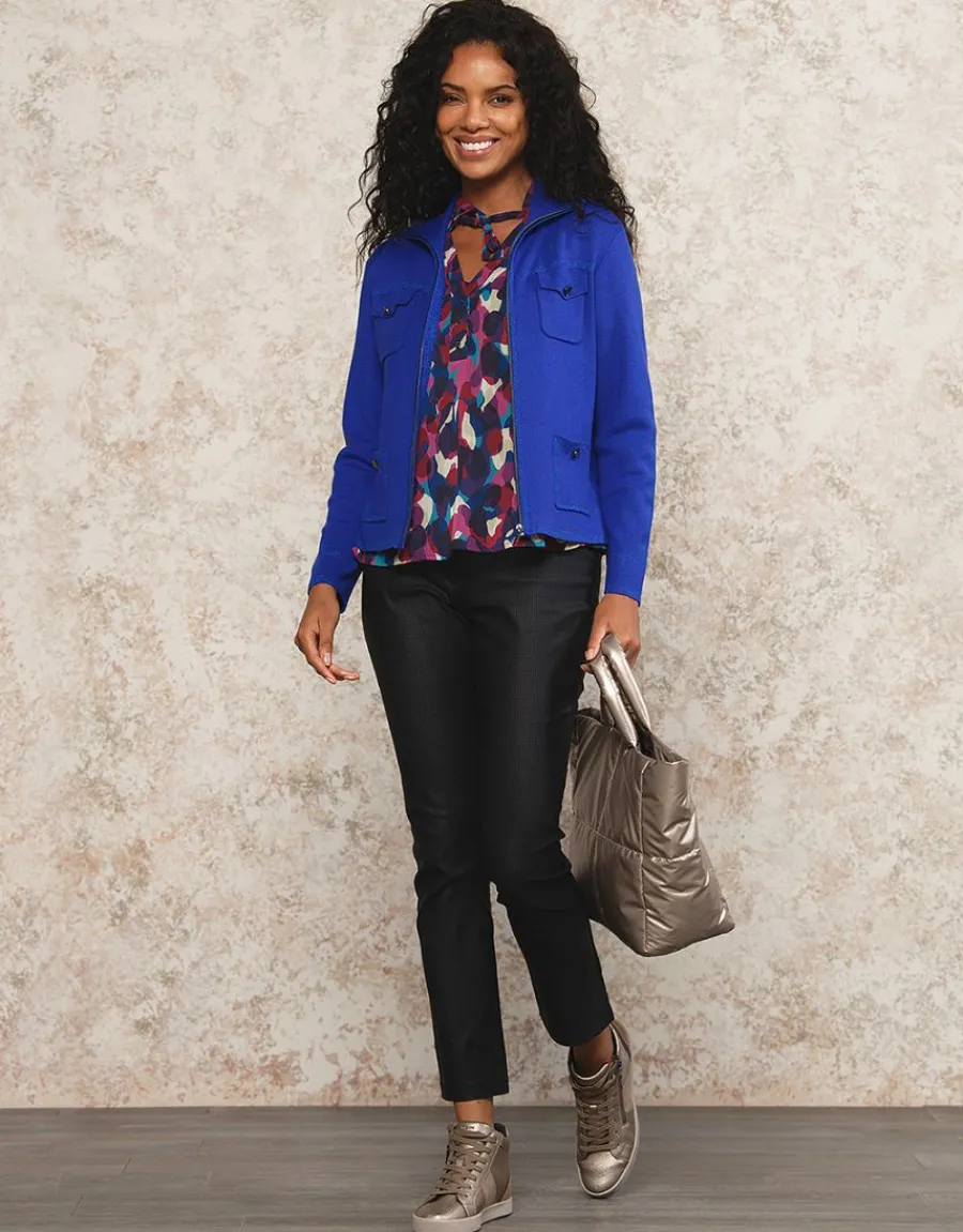 Christine Laure Chemisiers & Blouses|Hauts*Blouse violette imprimée