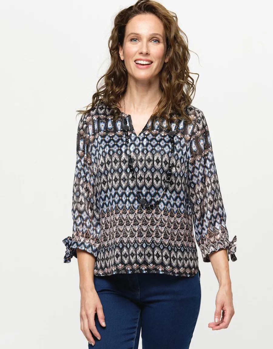 Christine Laure Chemisiers & Blouses|Hauts*Blouse voile beige