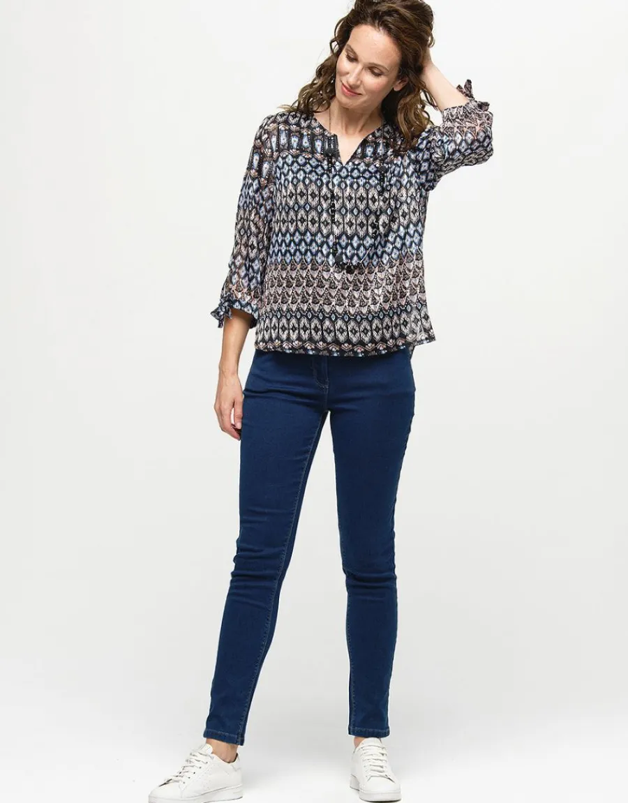 Christine Laure Chemisiers & Blouses|Hauts*Blouse voile beige