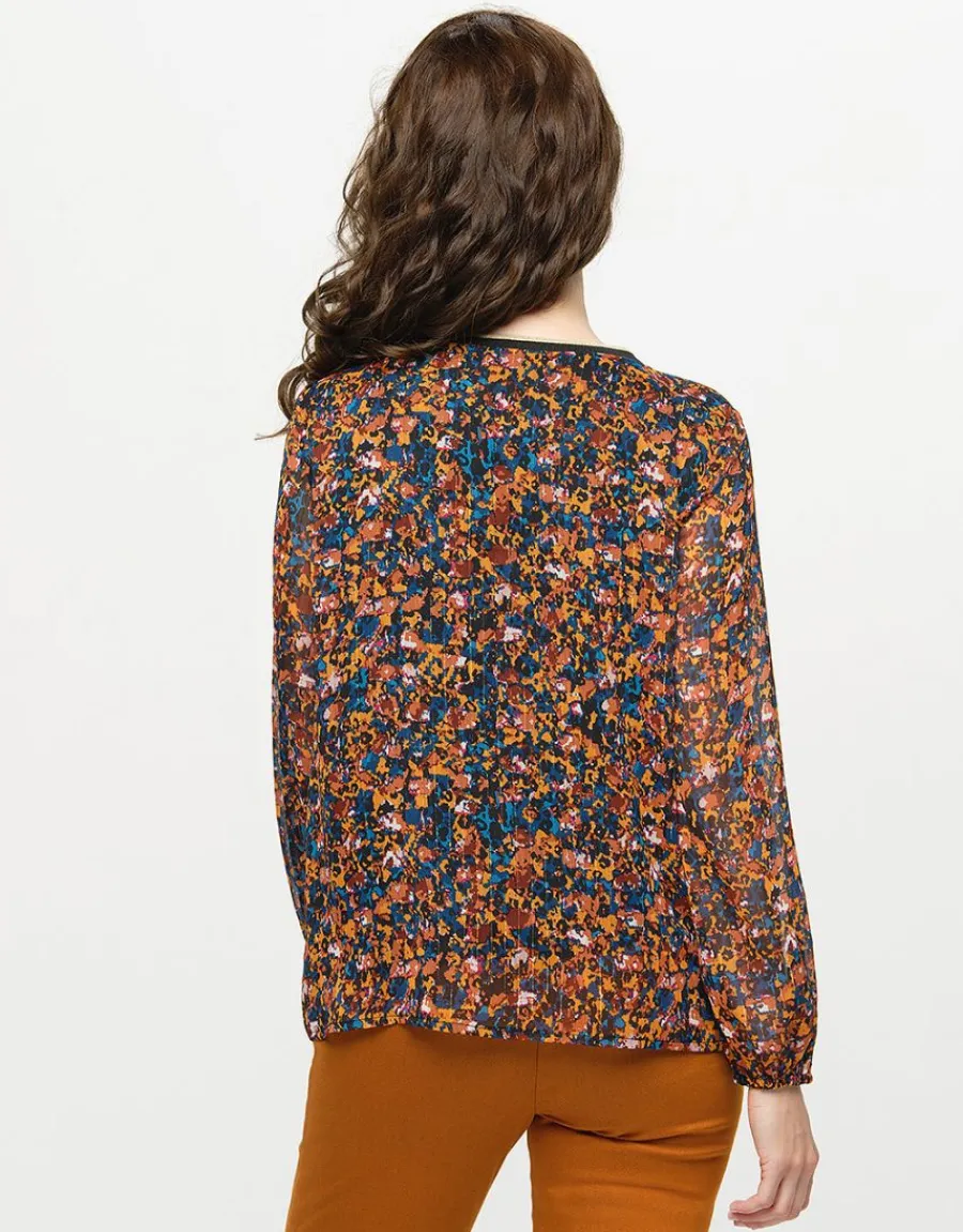 Christine Laure Chemisiers & Blouses|Hauts*Blouse voile ocre