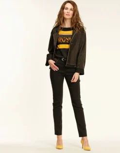 Christine Laure Habillées|Vestes*Blouson chic noir, bronze