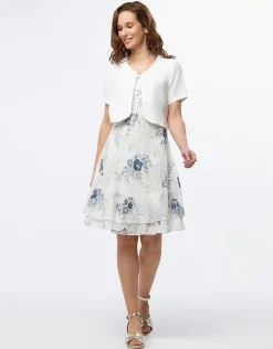 Christine Laure Chemisiers & Blouses|Hauts*Boléro chic écru