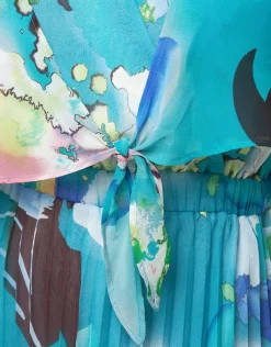 Christine Laure Chemisiers & Blouses|Hauts*Boléro imprimé bleu