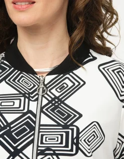 Christine Laure Habillées|Vestes*Bombers motif graphique