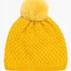 Christine Laure Accessoires*Bonnet ocre pompon