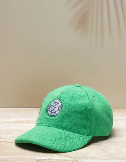 Christine Laure Chapeaux|Accessoires*Casquette éponge vert