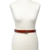 Christine Laure Maroquinerie|Accessoires*Ceinture cuir marron