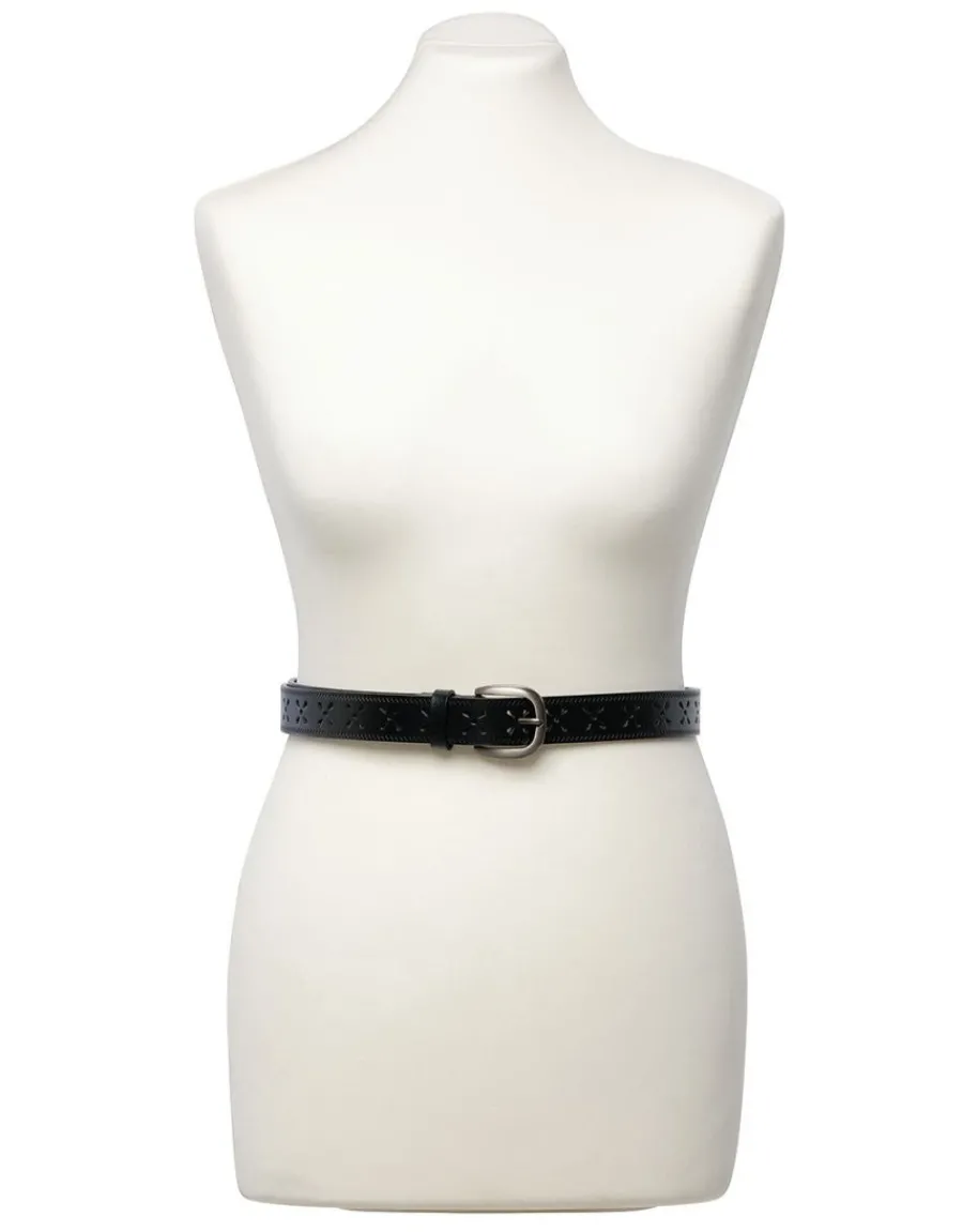 Christine Laure Maroquinerie|Accessoires*Ceinture cuir noir