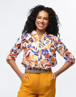 Christine Laure Chemisiers & Blouses|Hauts*Chemise coton imprimé