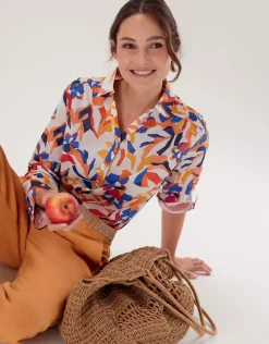Christine Laure Chemisiers & Blouses|Hauts*Chemise coton imprimé