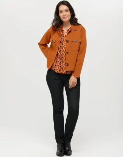 Christine Laure Chemisiers & Blouses|Hauts*Chemise fluide orange