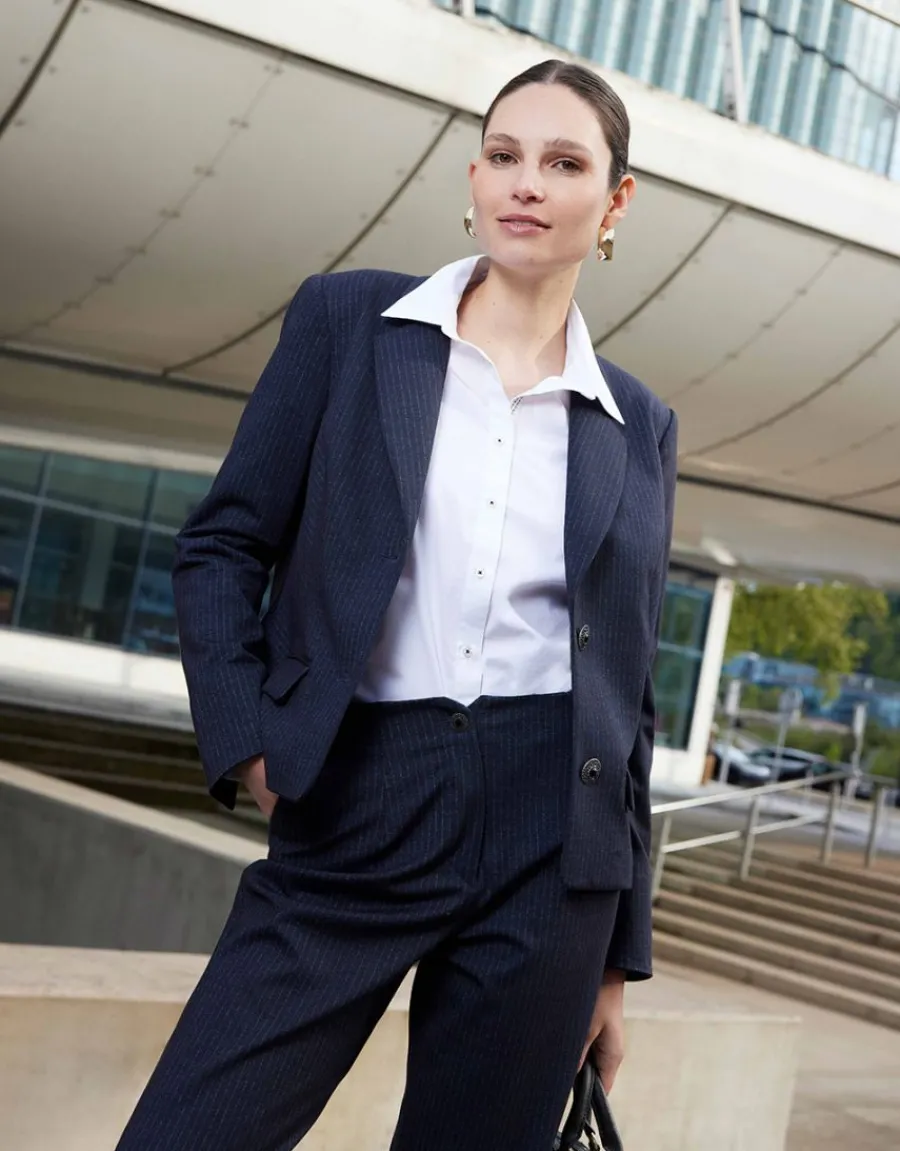 Christine Laure Chemisiers & Blouses|Hauts*Chemisier blanc coton