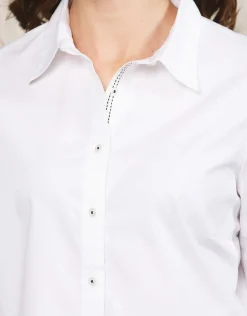 Christine Laure Chemisiers & Blouses|Hauts*Chemisier blanc coton