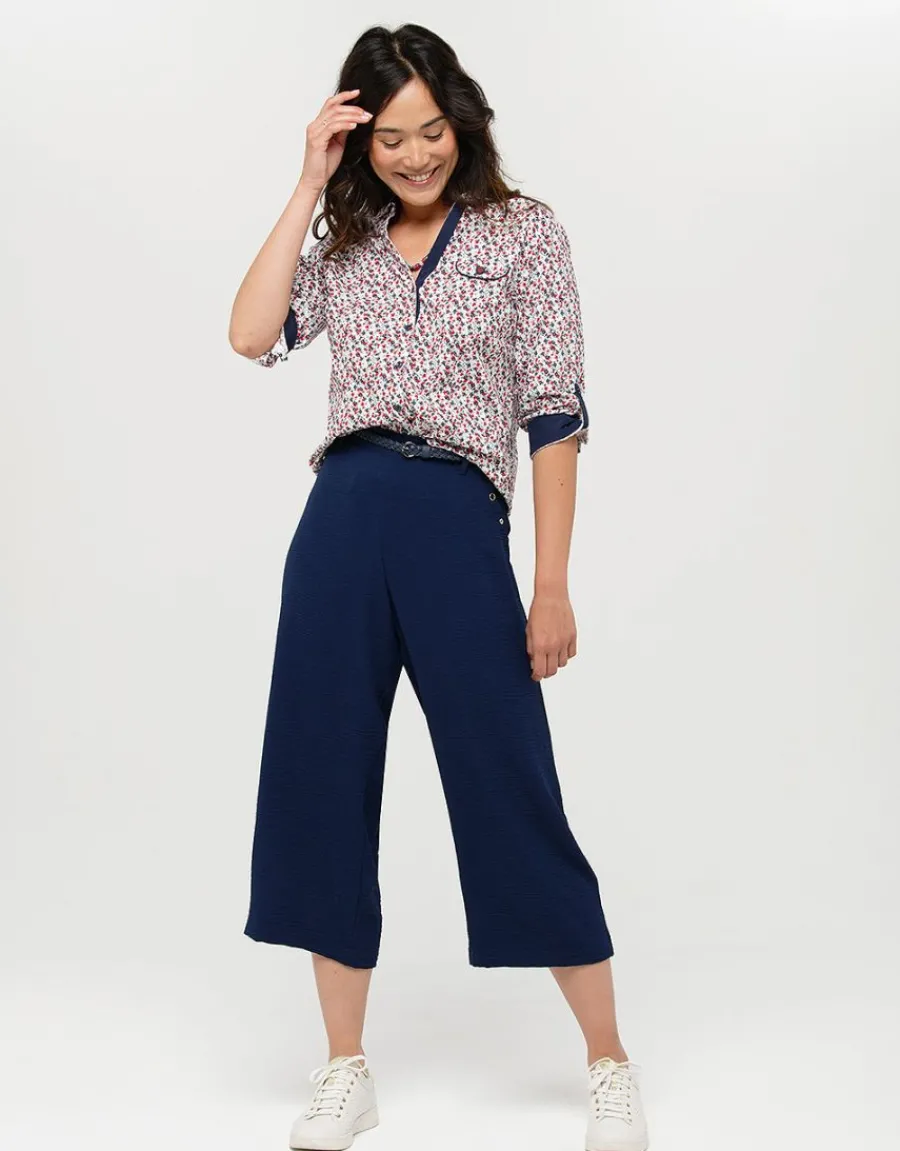 Christine Laure Chemisiers & Blouses|Hauts*Chemisier coton fleuri