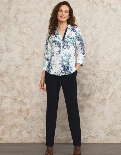 Christine Laure Chemisiers & Blouses|Hauts*Chemisier fleuri coton