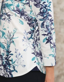 Christine Laure Chemisiers & Blouses|Hauts*Chemisier fleuri coton