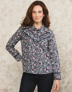 Christine Laure Chemisiers & Blouses|Hauts*Chemisier fleuri coton