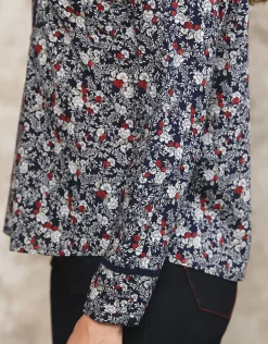 Christine Laure Chemisiers & Blouses|Hauts*Chemisier fleuri coton