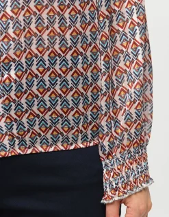 Christine Laure Chemisiers & Blouses|Hauts*Chemisier fluide imprimé