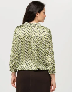 Christine Laure Chemisiers & Blouses|Hauts*Chemisier imprimé kaki