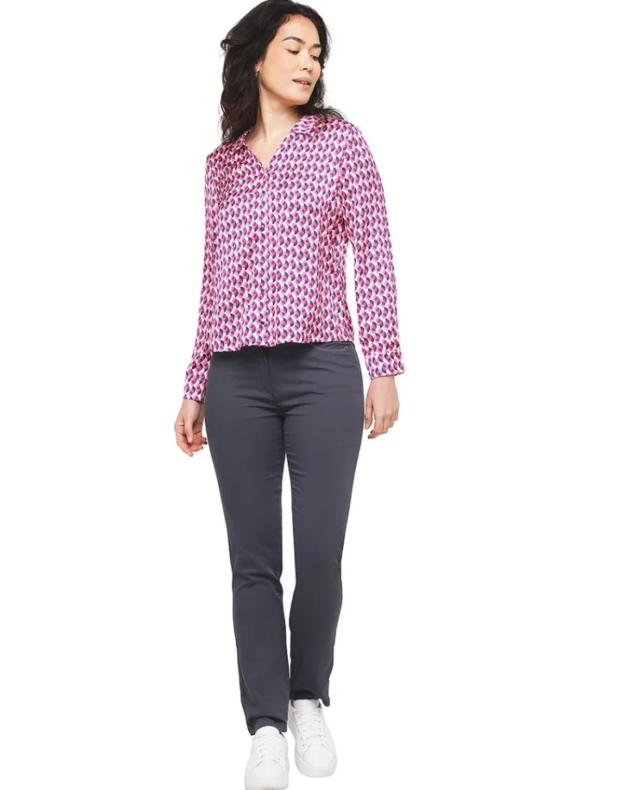 Christine Laure Chemisiers & Blouses|Hauts*Chemisier imprimé rose