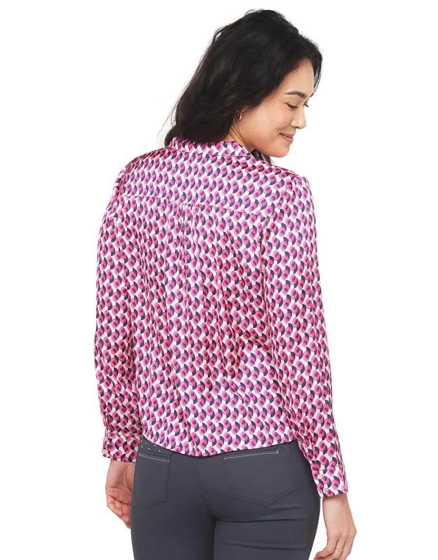 Christine Laure Chemisiers & Blouses|Hauts*Chemisier imprimé rose