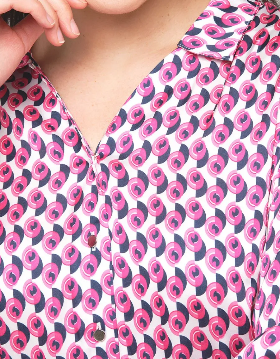 Christine Laure Chemisiers & Blouses|Hauts*Chemisier imprimé rose