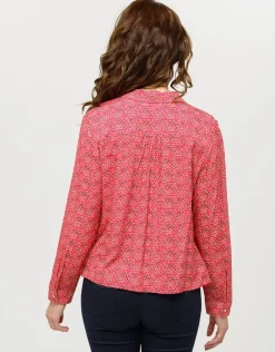 Christine Laure Chemisiers & Blouses|Hauts*Chemisier imprimé rose