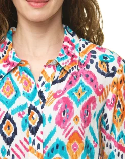 Christine Laure Chemisiers & Blouses|Hauts*Chemisier rose imprimé