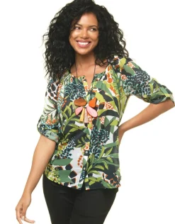 Christine Laure Chemisiers & Blouses|Hauts*Chemisier voile de coton