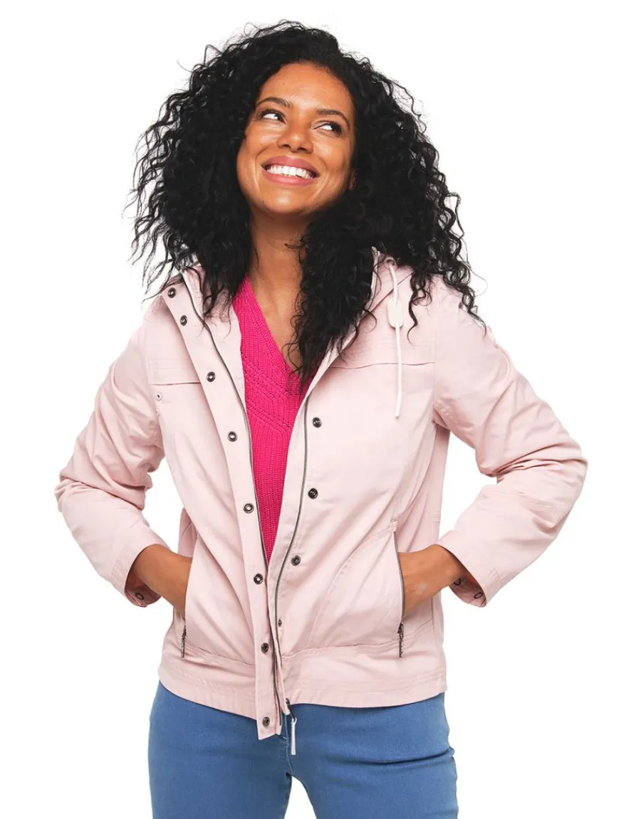 Christine Laure Parkas|Parkas*Ciré court rose clair