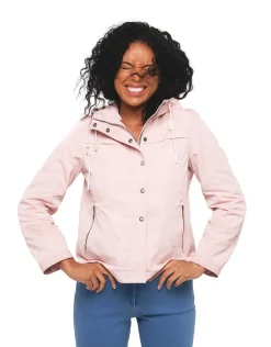 Christine Laure Parkas|Parkas*Ciré court rose clair