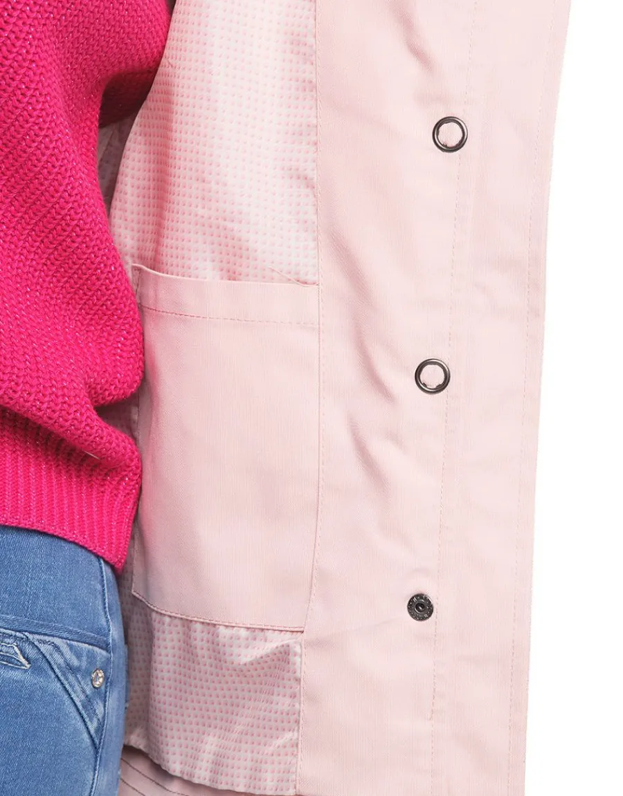 Christine Laure Parkas|Parkas*Ciré court rose clair