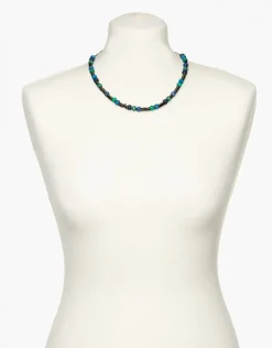 Christine Laure Bijoux|Accessoires*Collier à perles bleu