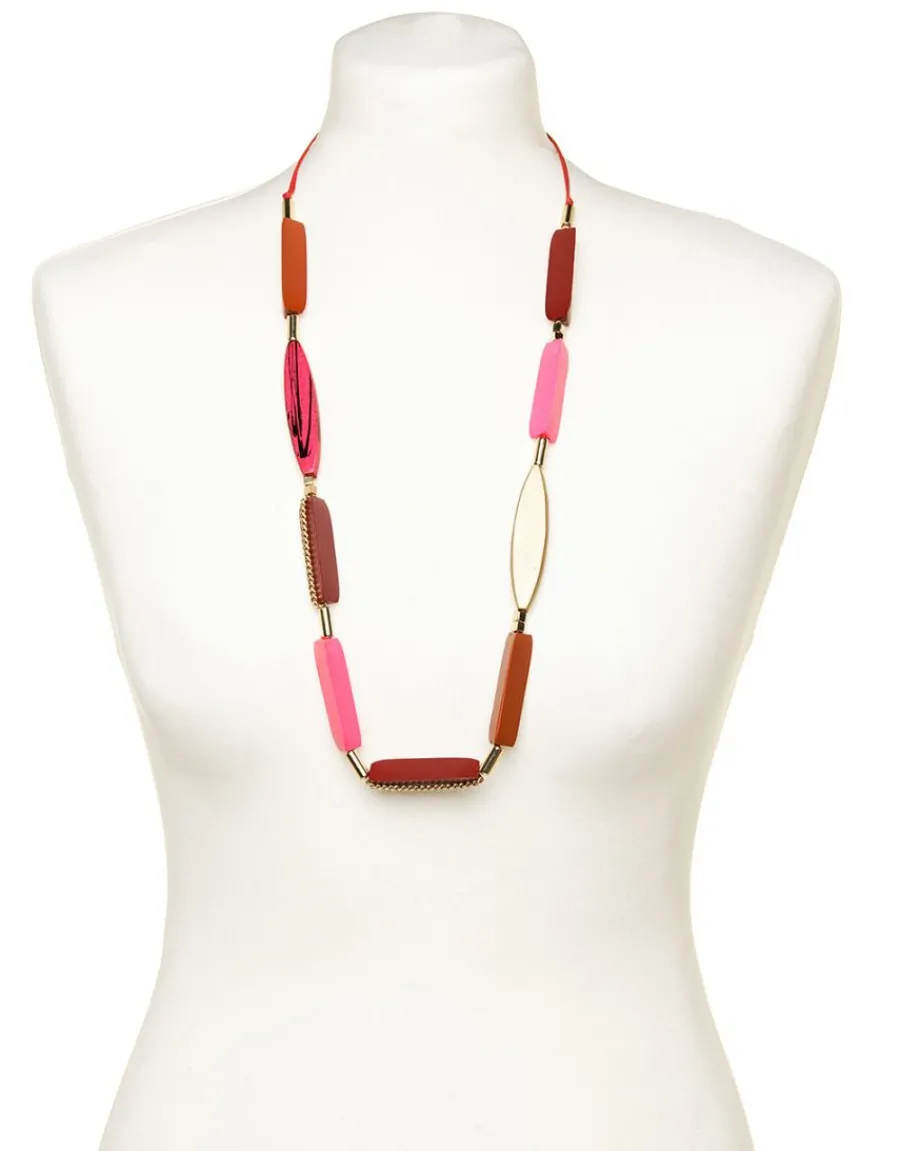Christine Laure Bijoux|Accessoires*Collier rouge à perles