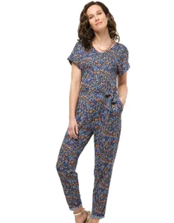 Christine Laure Robes|Robes & Jupes*Combinaison imprimé fleur