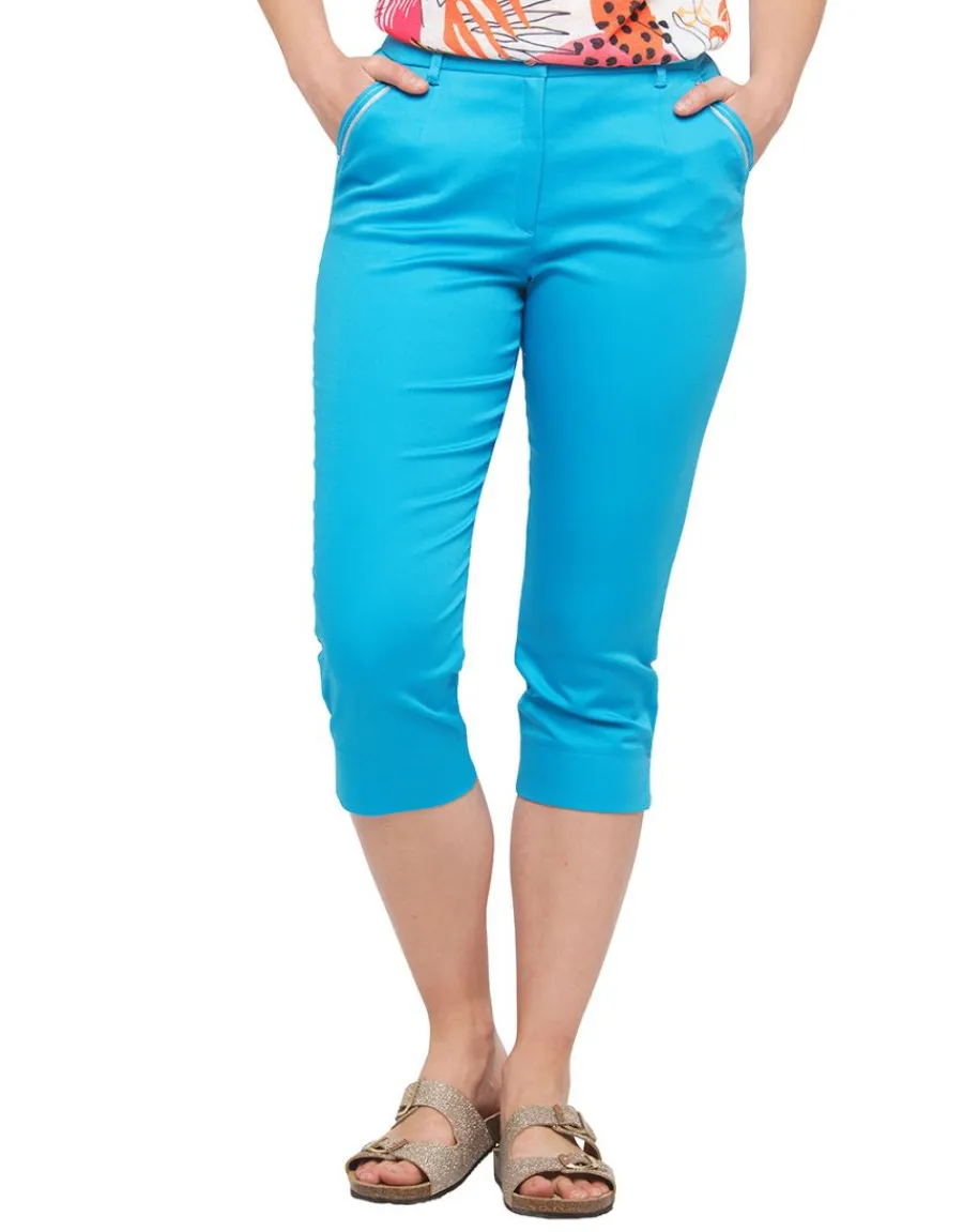 Christine Laure Pantacourts*Corsaire bleu ciel coton