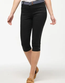 Christine Laure Pantacourts*Corsaire coton noir