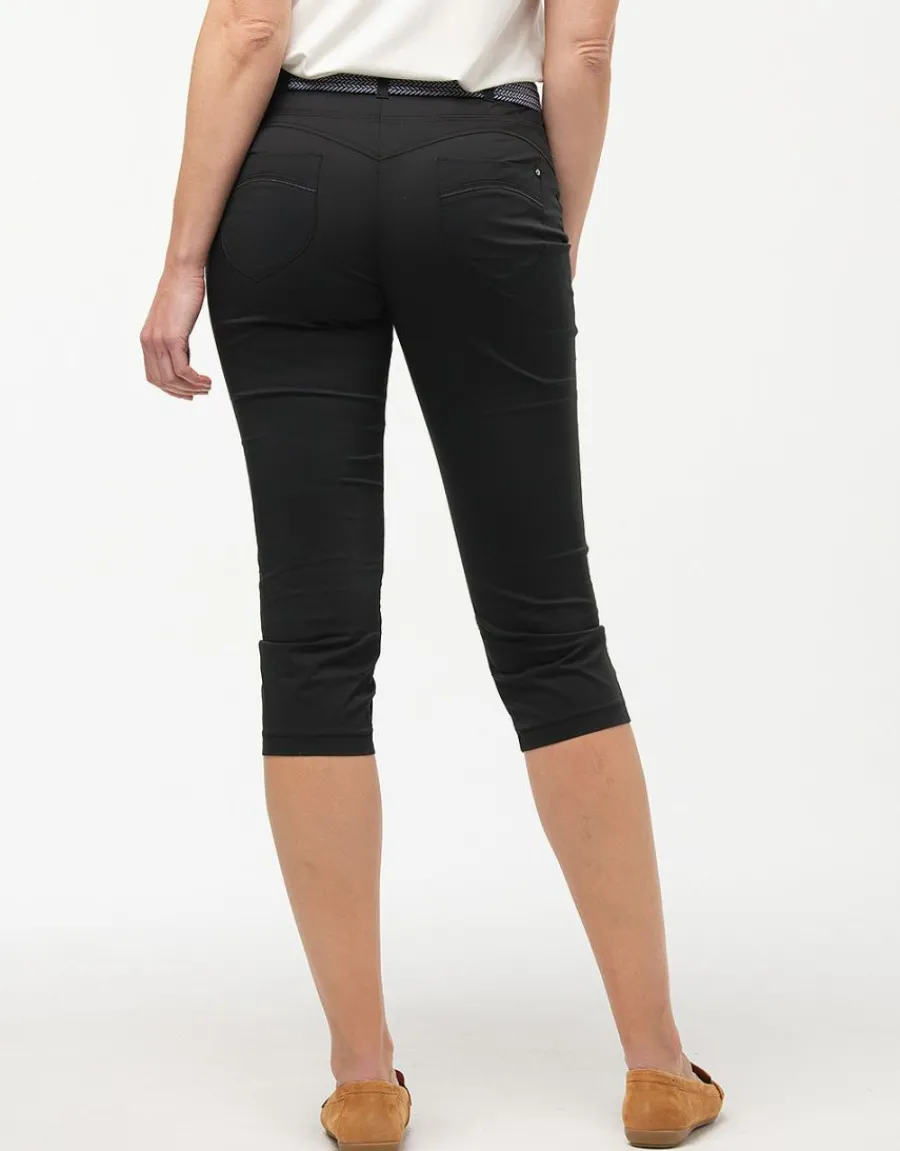 Christine Laure Pantacourts*Corsaire coton noir