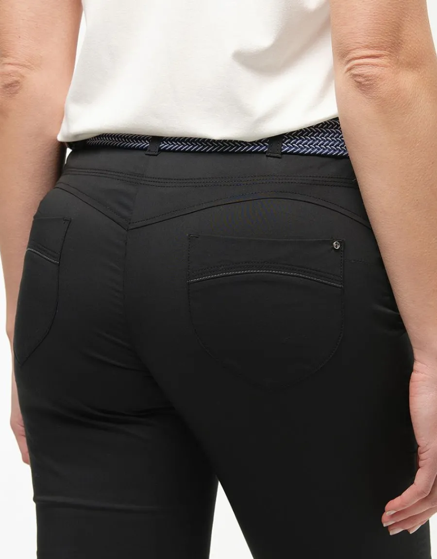 Christine Laure Pantacourts*Corsaire coton noir