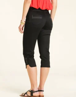 Christine Laure Pantacourts*Corsaire coton noir