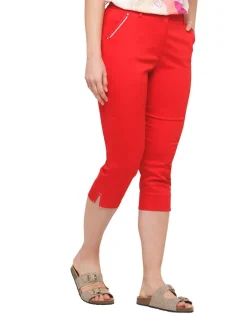 Christine Laure Pantacourts*Corsaire coton rouge