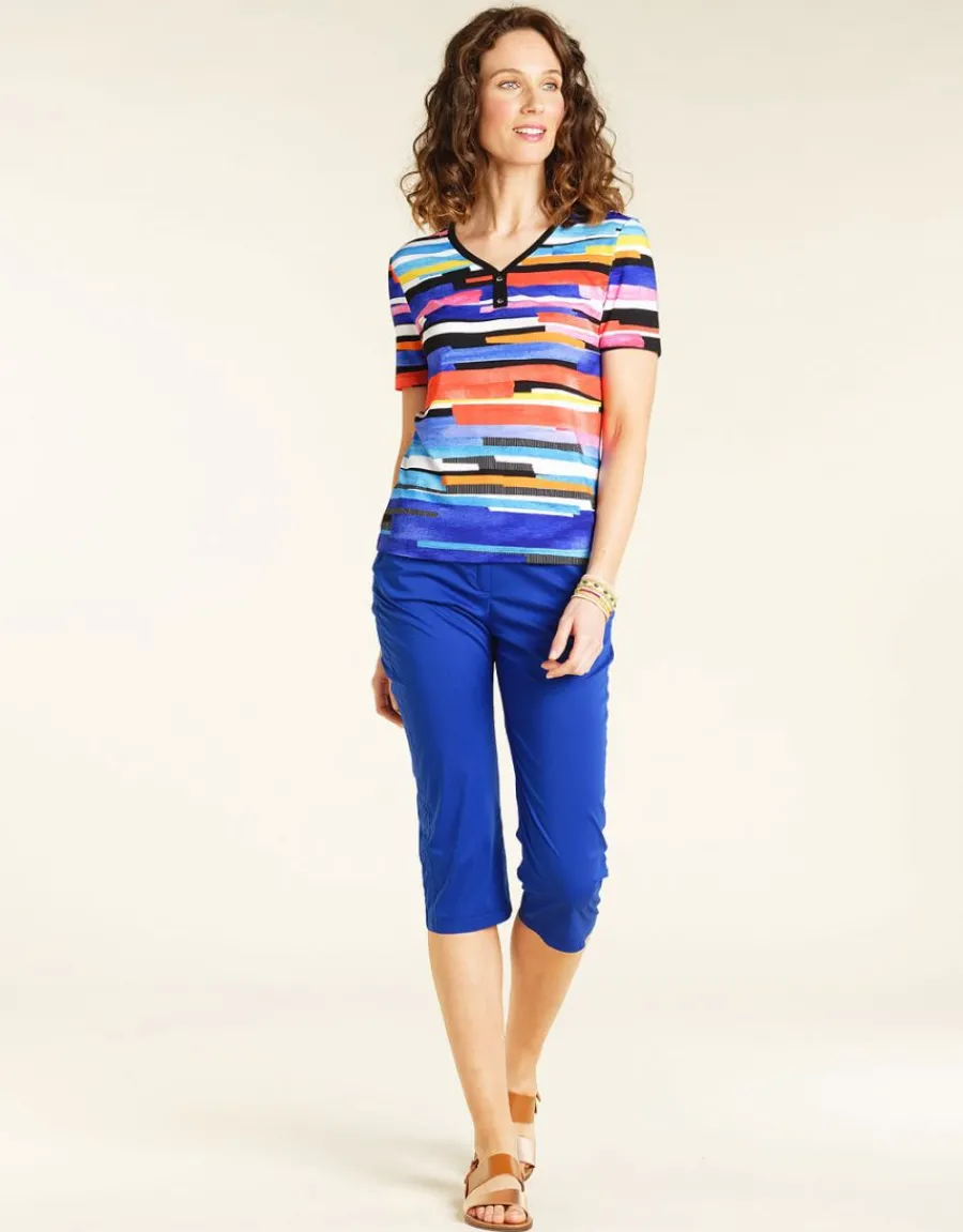 Christine Laure Pantacourts*Corsaire léger bleu