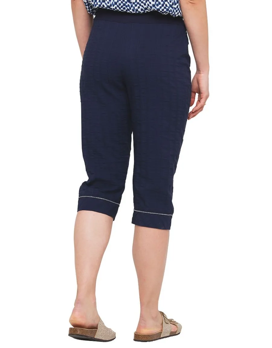 Christine Laure Pantacourts*Corsaire marine coton