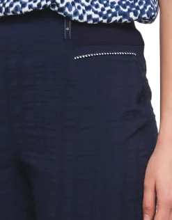 Christine Laure Pantacourts*Corsaire marine coton